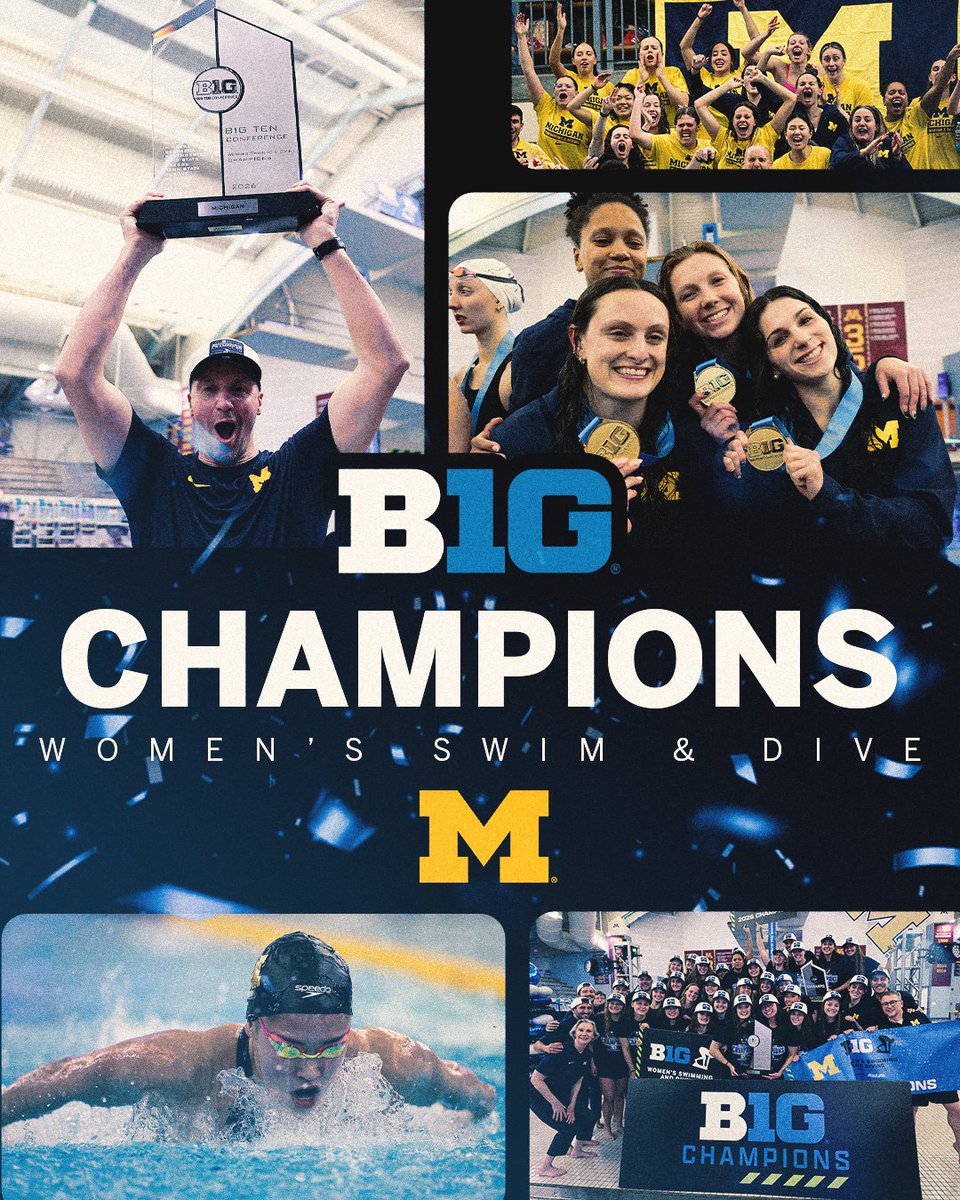 bigten's tweet photo. 1,243 points. 17 medal finishes. One Big Ten Champion. 🏆 @umichswimdive https://t.co/iaVMEfq5cP
