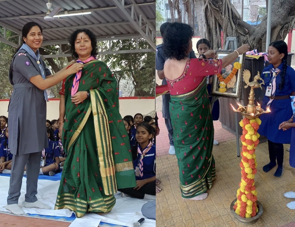 kv1colaba's tweet photo. Thinking Day celebrated with great zeal at PM Shri KV No.1 Colaba! 🌍✨
#scoutsguide
@KVS_HQ
@KvsMumbai https://t.co/9GlUmTEup9