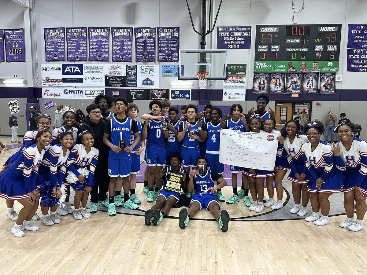 Harding Athletics tweet media