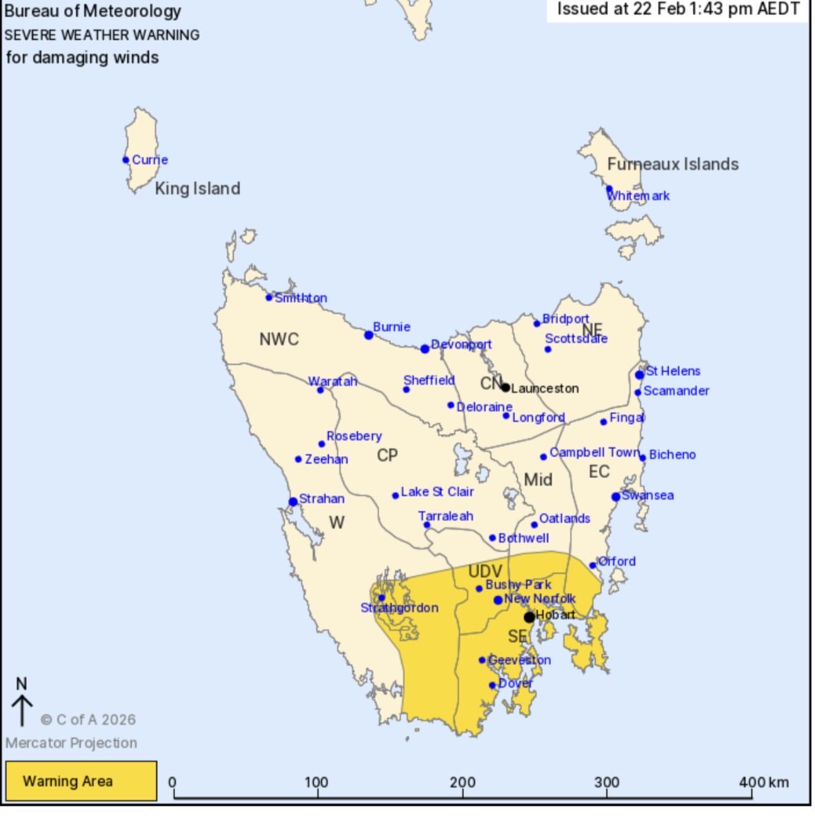 TasALERT tweet media