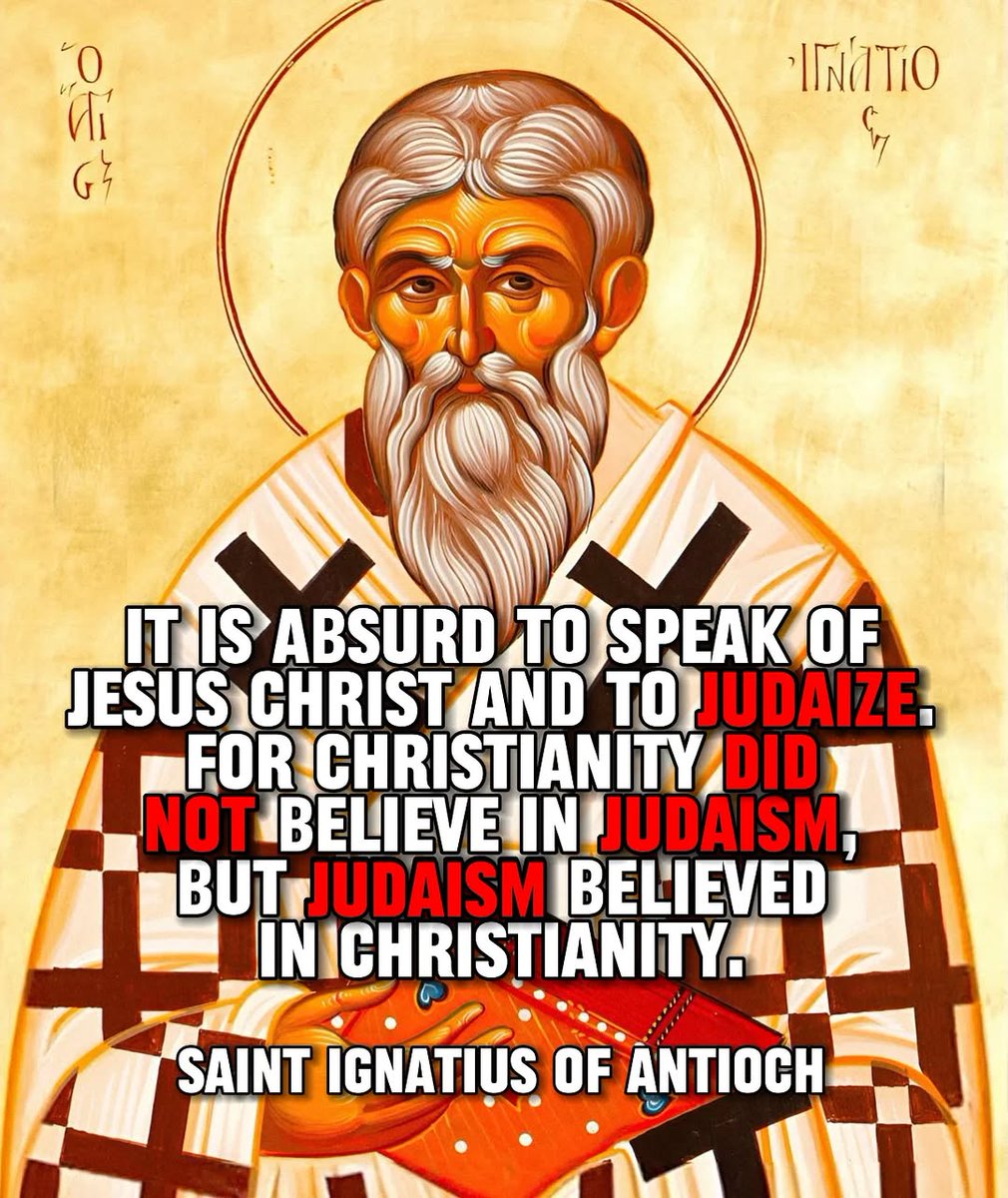 <a href="/ShadowofEzra/">Shadow of Ezra</a> Judaism is the direct heir of the religion of the pharisees, the very religion that our Lord Jesus Christ exposed as religious hypocrisy and negation of the true Old Testament religion of the holy prophets and patriarchs. All the Church Fathers, including the Apostolic Fathers