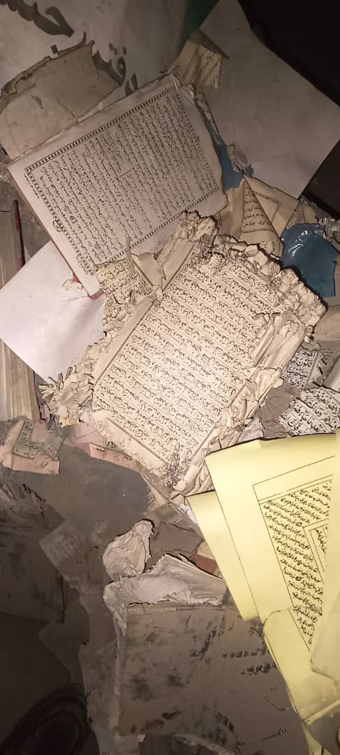 د اسررائیلو بچیانو په هغه میاشت کې قرآنونه بمبارد کړل، په کومه میاشت کې چې د قرآن نزول سوی دی.