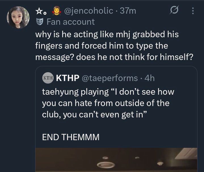 Jennie fans are mad because no one is claiming jennie, not even her own biological father
