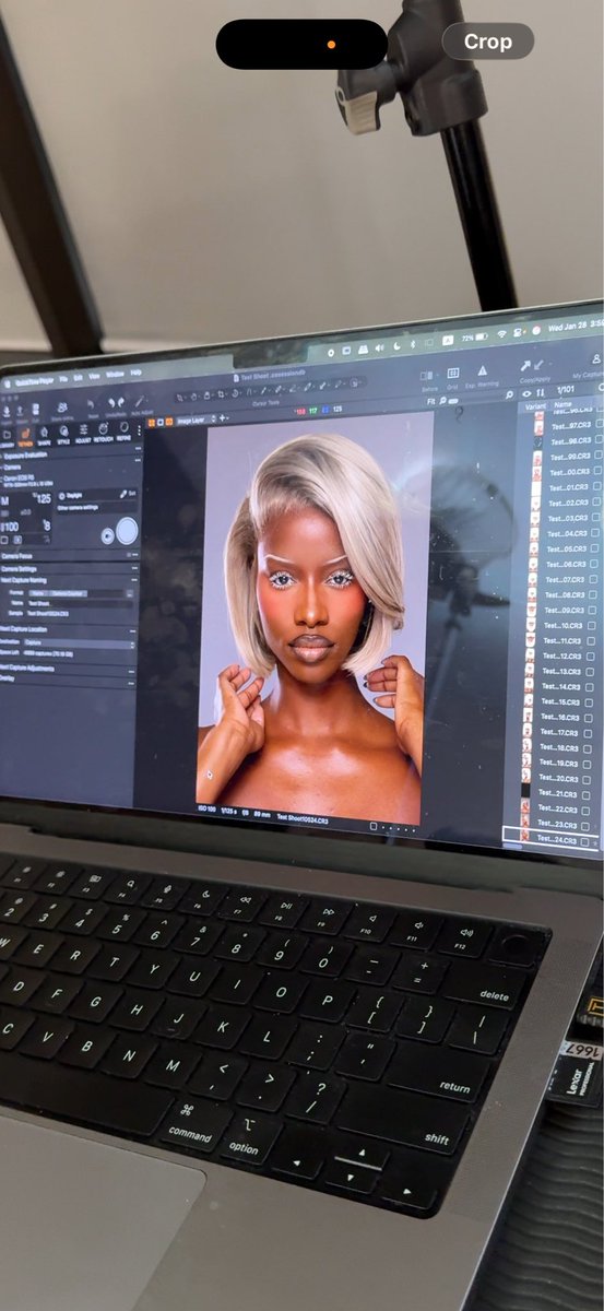 Jaazlovee's tweet photo. @nickivirals Hopefully she’ll let me touch her face one day🥺this my work https://t.co/CTsspGUK9B