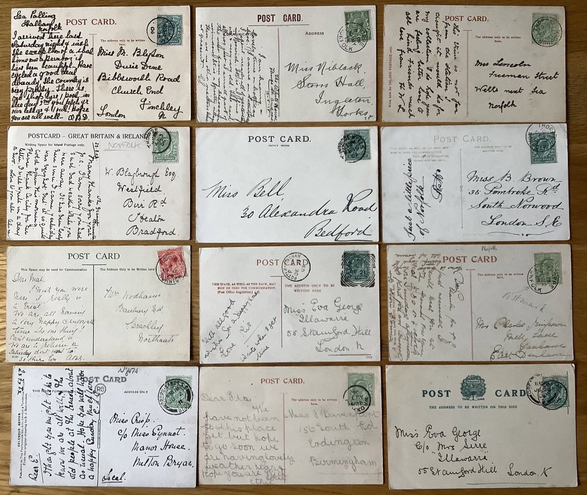 PaulSuttonKing's tweet image. Norfolk #SailAwaySunday #postcards