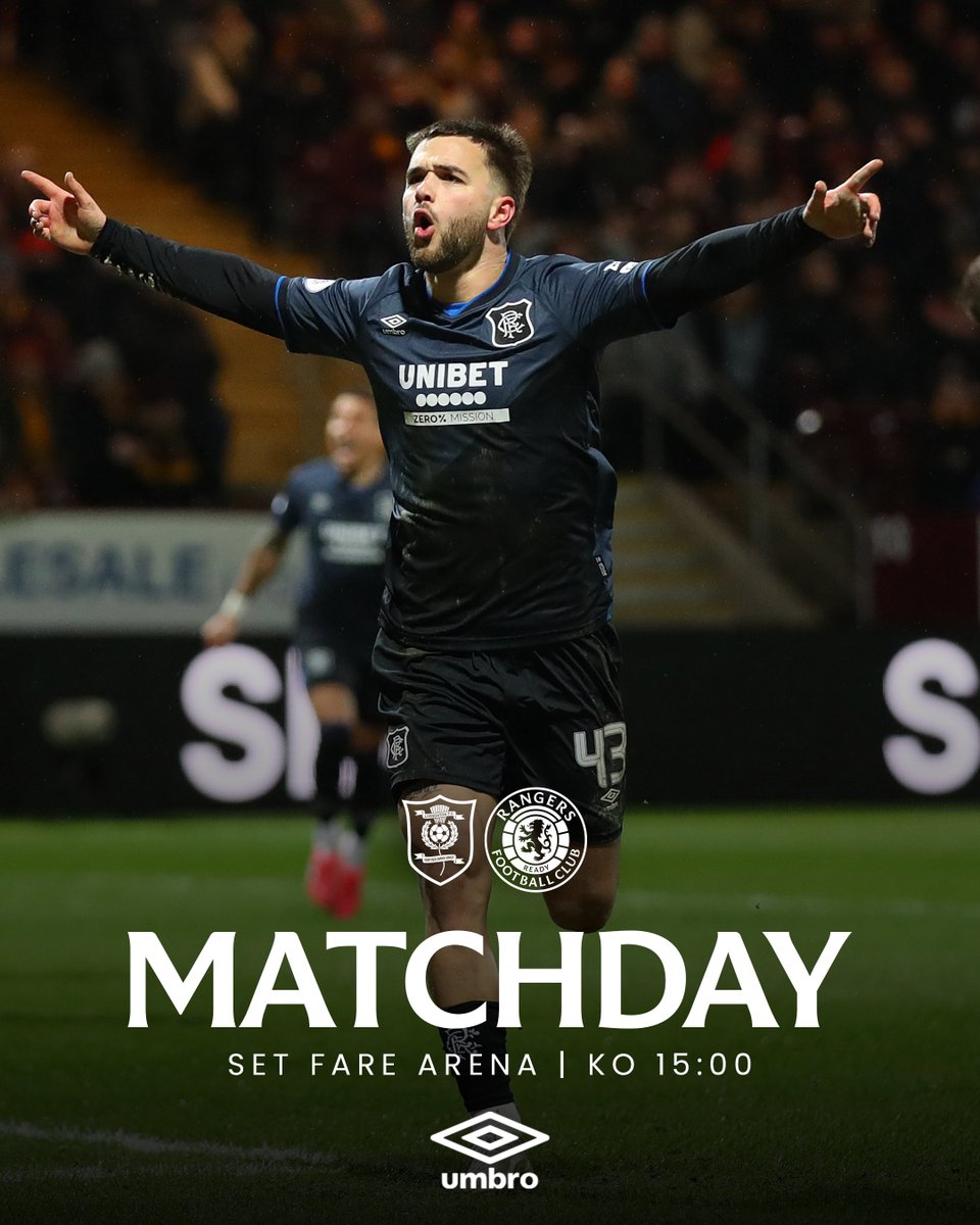 🤩 It’s Matchday!!

👊 We take on Livingston at Set Fare Arena at 15:00. 

📺 Watch Live on <a href="/SkySports/">Sky Sports</a>