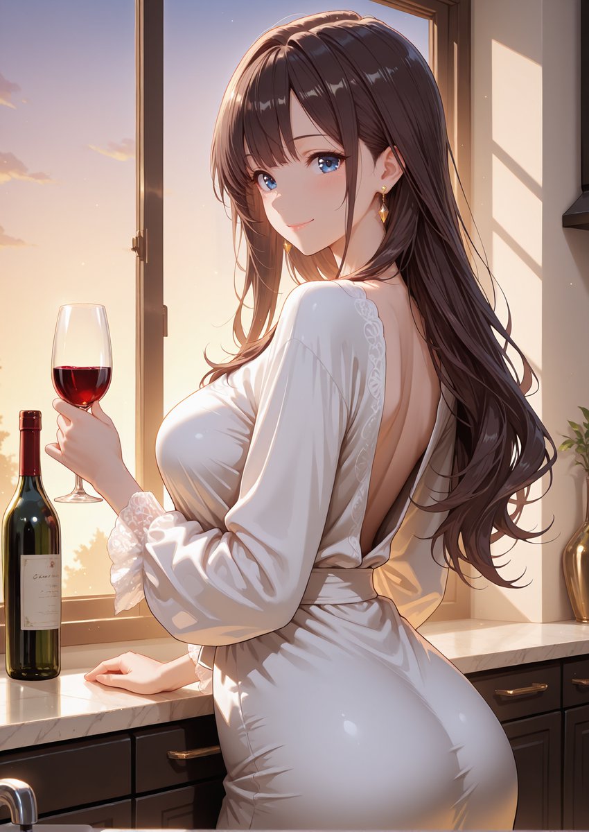StudioNJ_eina's tweet photo. あっという間に夕方だね！ゆっくり出来た？

SFW Illustration https://t.co/n1odeWBHhS