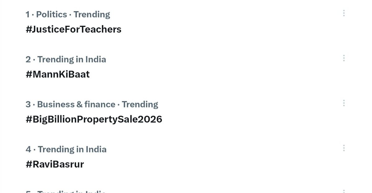 💥 जो गलत है, उसे गलत कहो! 💥
शिक्षक आंदोलन #JusticeForTeachers
हर कागज़ी नियम को चुनौती देगा।
जो टकराएगा, सत्ता से दूर जाएगा।
<a href="/DrDCSHARMAUPPSS/">Dr Dinesh Chandra Sharma</a>
<a href="/SanjaySnghUPPSS/">Sanjay Singh</a>
<a href="/PMOIndia/">PMO India</a> 
<a href="/narendramodi/">Narendra Modi</a> 
<a href="/CMOfficeUP/">CM Office, GoUP</a>
<a href="/dpradhanbjp/">Dharmendra Pradhan</a> 
<a href="/jayantrld/">Jayant Singh</a>