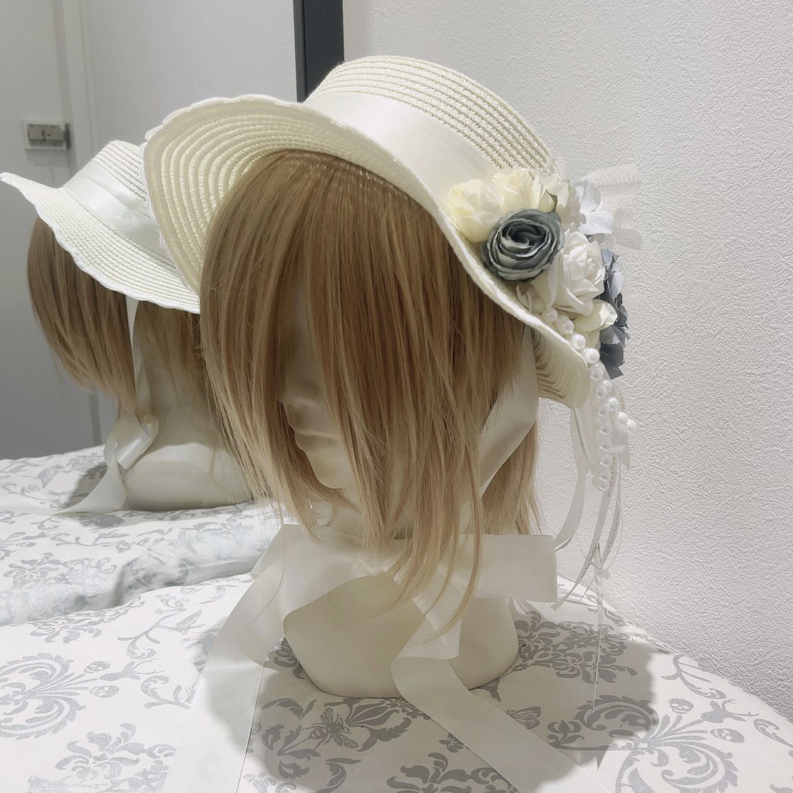 Triple*fortune】 💎pickup item💎 ☆麦わらハット col. ホワイト