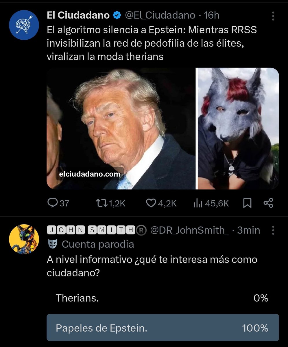 La redes sociales no manipulan la opinión...