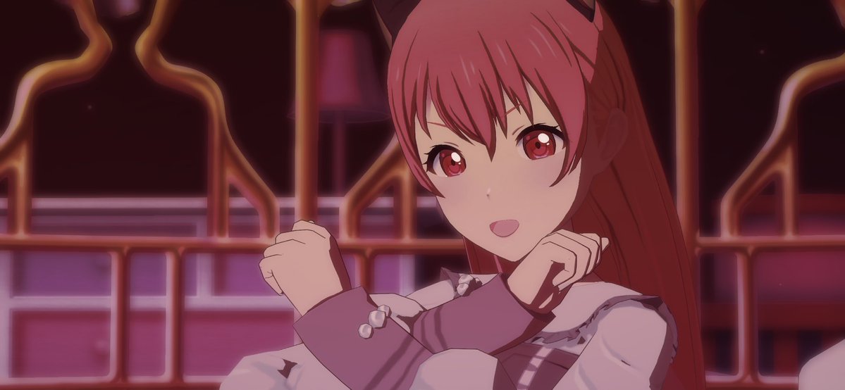 桃井愛莉🍑 4️⃣枚目は八重歯が見えるところで📸するのがポイント‼️