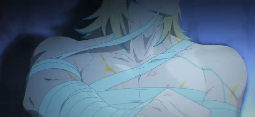 BIGGOISBIGGO's tweet image. Solon: "how do we sell men in wuwa"
Designer: "man-tities"