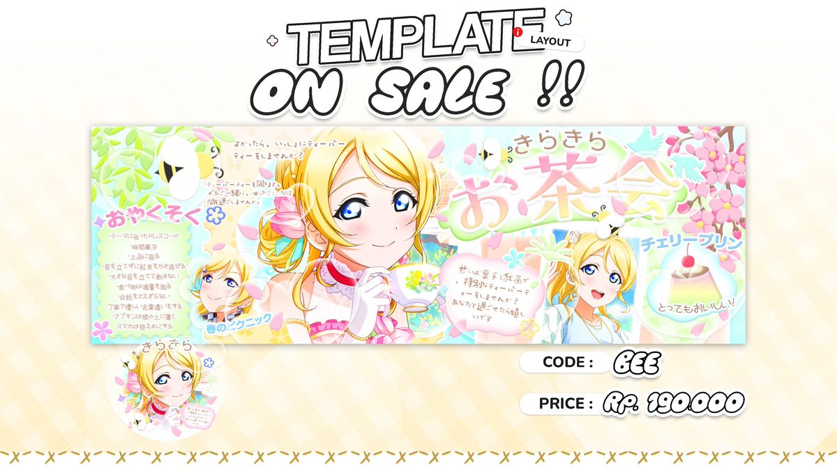 koyyami's tweet image. any interaction are appreciated ‼️

Halo komi ada bawa template layout yang bisa di adopsi mulai dari sekarang nih 😻 pricenya ada di pict yeah! kalau mau nanya nanya atau nego boleh dm aja yaaa !! Mari jajann

 #zonauang #zonaba