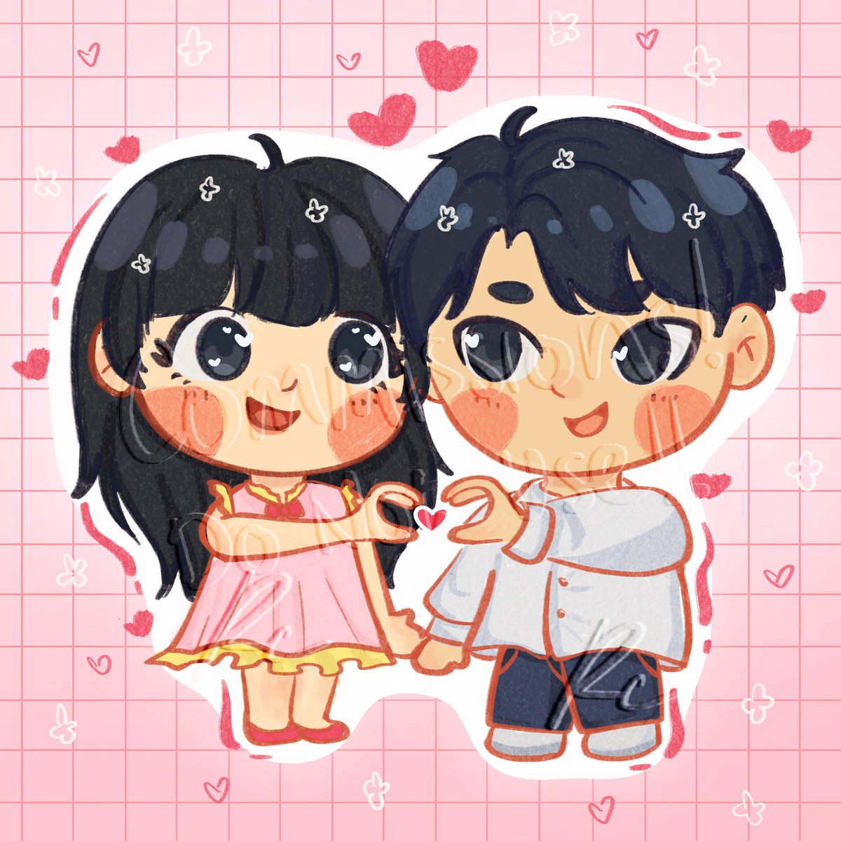 Lixia_08's tweet photo. I’m OPENING COMMISSION! Yuk yuk yang mau jajan! Start from Rp50k/$6 only!
Dm me if you’re interested🫶🏻 art moots are also welcome!

Do:
- OC
- Your picture in my style
- Couple
- Chibi
- YCH (Your Character Here)

Don’t:
- NSFW
- Mecha/Robot

#opencommission #chibi #artmoots https://t.co/0H0Cv8Bfti