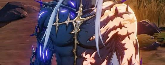 BIGGOISBIGGO's tweet image. Solon: "how do we sell men in wuwa"
Designer: "man-tities"