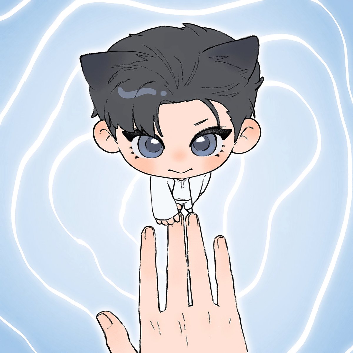 🐈‍⬛
#猫の日 
#川西拓実 
#jo1fanart