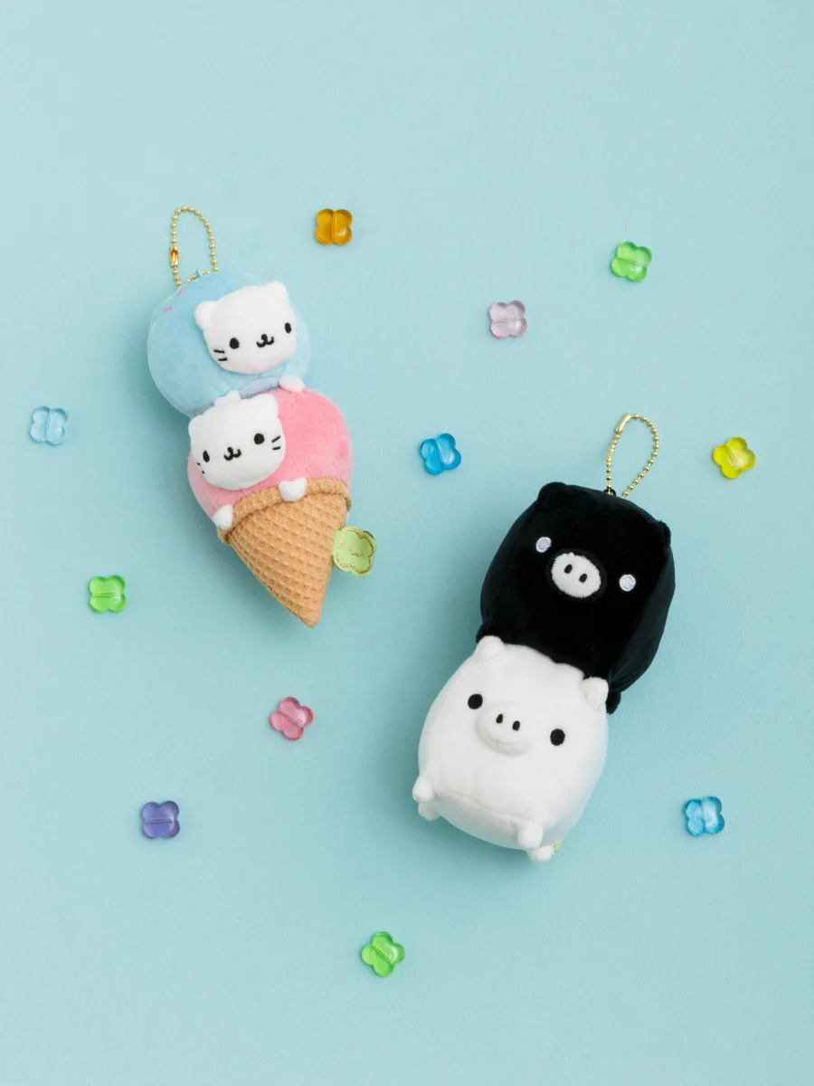 にゃんにゃんにゃんこ にゃんこ ランド　いれてポップにゃんコーン　ぬいぐるみ にゃんにゃんにゃんこ にゃんこ ランド いれてポップにゃんコーン