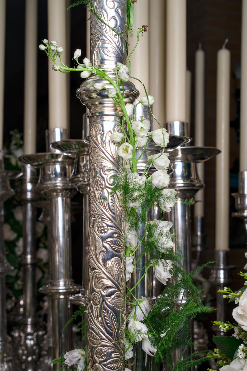 ROSARIO VESPERTINO | El palio de Santa María de la Encarnación Dolorosa luce completamente exornado para el rezo de los misterios dolorosos del santo rosario que celebraremos esta tarde.

📷 <a href="/xiscopol05/">Xisco Pol González</a>