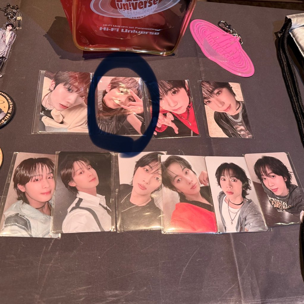 Hi-Fi Un!corn ファンミーティング グッズ交換 トレカ 譲 : ミン 求