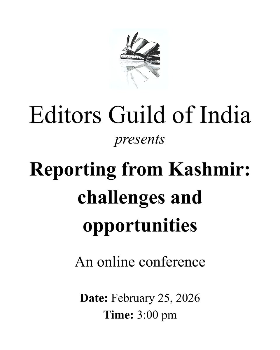 Editors Guild of India tweet media