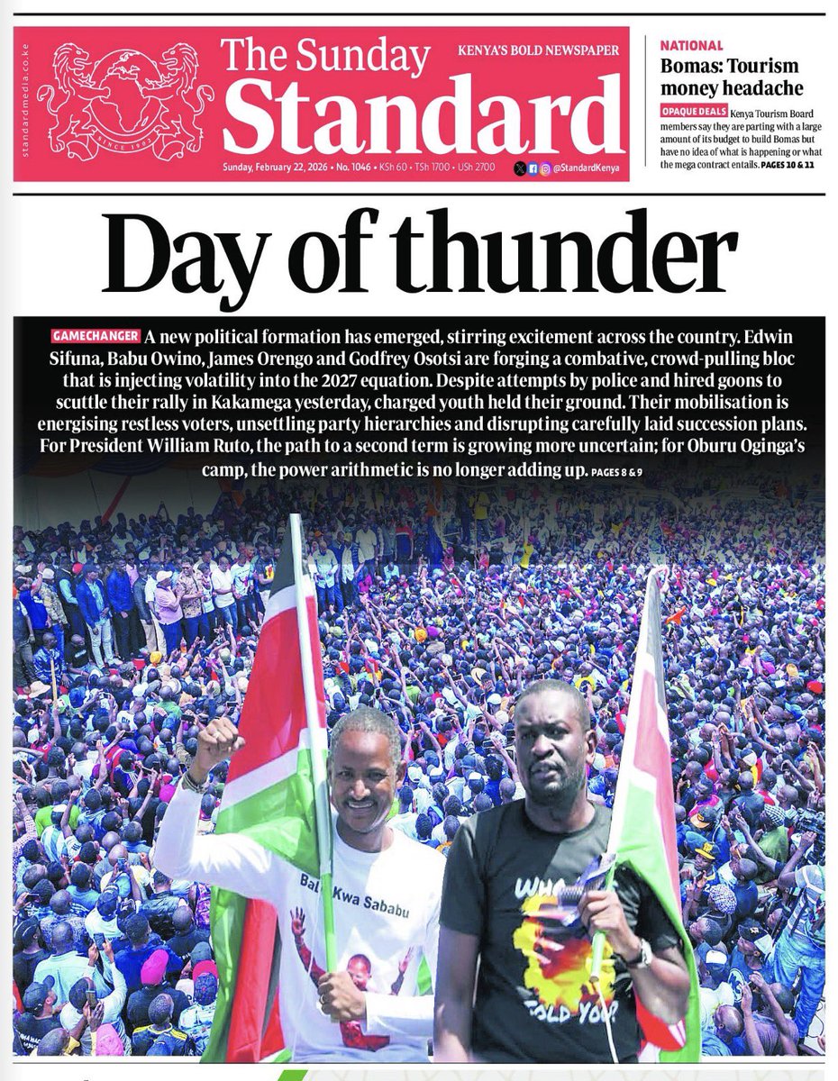 You under estimate this kind of crowd-pulling power at your own risk. Such electric and mammoth crowds we last saw in the original FORD rallies in the 90s and then in the NARC rallies prior to the 2002 elections, when the people bonded together in a deep throated roar of defiance