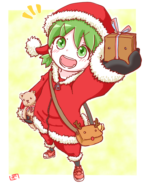 あっちで描いたよつばちゃんです。 四年に一回しか単行本が出ない幻の