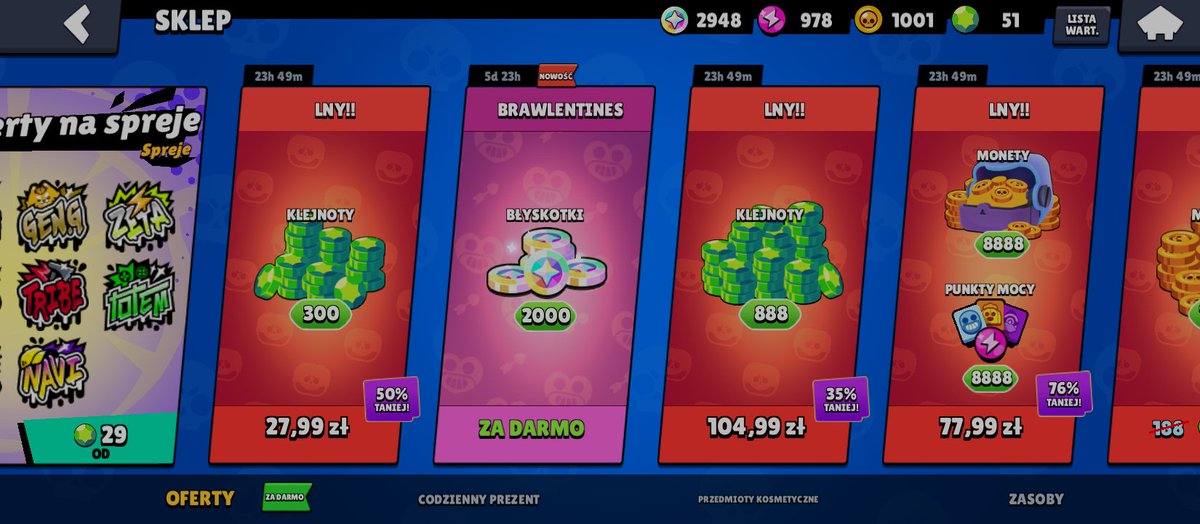 DeadLineDawid9's tweet photo. @BrawlStars I didn't have jock stu in my account why I got recopensasion for that 2000 blinks Where my skin to stu SuperCell https://t.co/RExQL1npbD