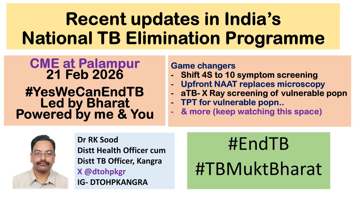 TB Mukt Bharat | Kangra Himachal (India) tweet media