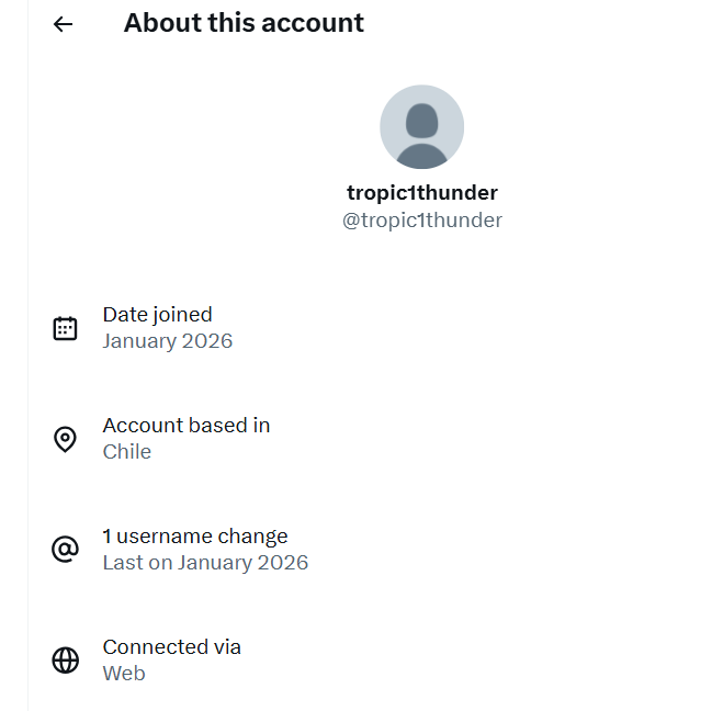 wma927's tweet image. how nice to out yourself, brand new #trollbot account from Chile