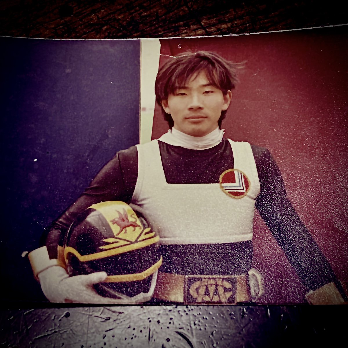 僕が初めてヒーローショーでスーツアクターを務めたのがチェンジグリフォンでした。思い出のヒーローと40年目にお会いできて大感激です。