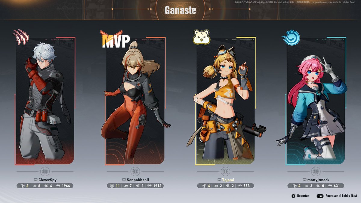 Nuevo juego de anime x apex basicamente