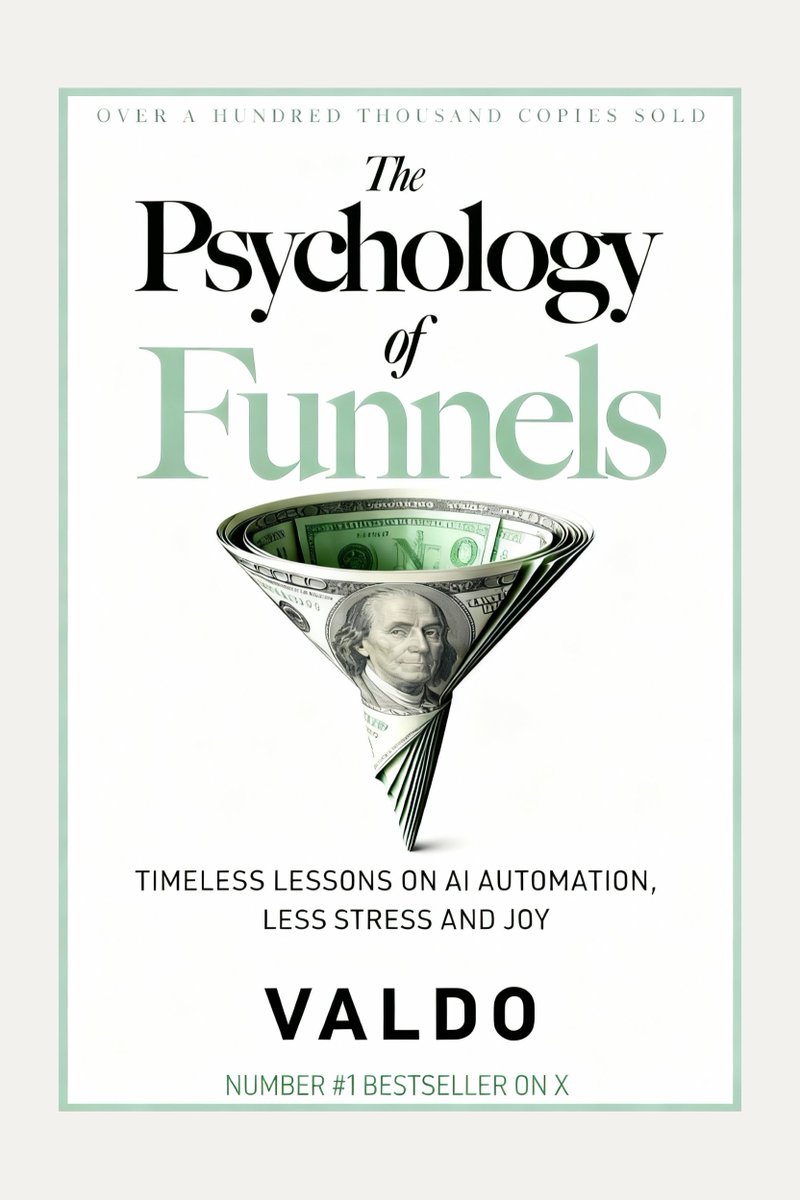 You don’t have The Psychology of Funnels?

like + reply “$” and I’ll DM it to you for FREE right now.