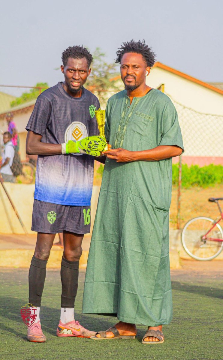 bstgalaxyfc's tweet photo. 🧤🌟 Goalkeeper Muhammed Badjie earns BST Galaxy FCStar of the Match honors!
Commanding in goal and standing tall when it mattered most to help the team secure a valuable 1–1 draw against Greater Tomorrow FC.
#bstgalaxy
#bstgalaxyfc
#HomeOfTalents
#starofthematch https://t.co/tXndE2p6uF