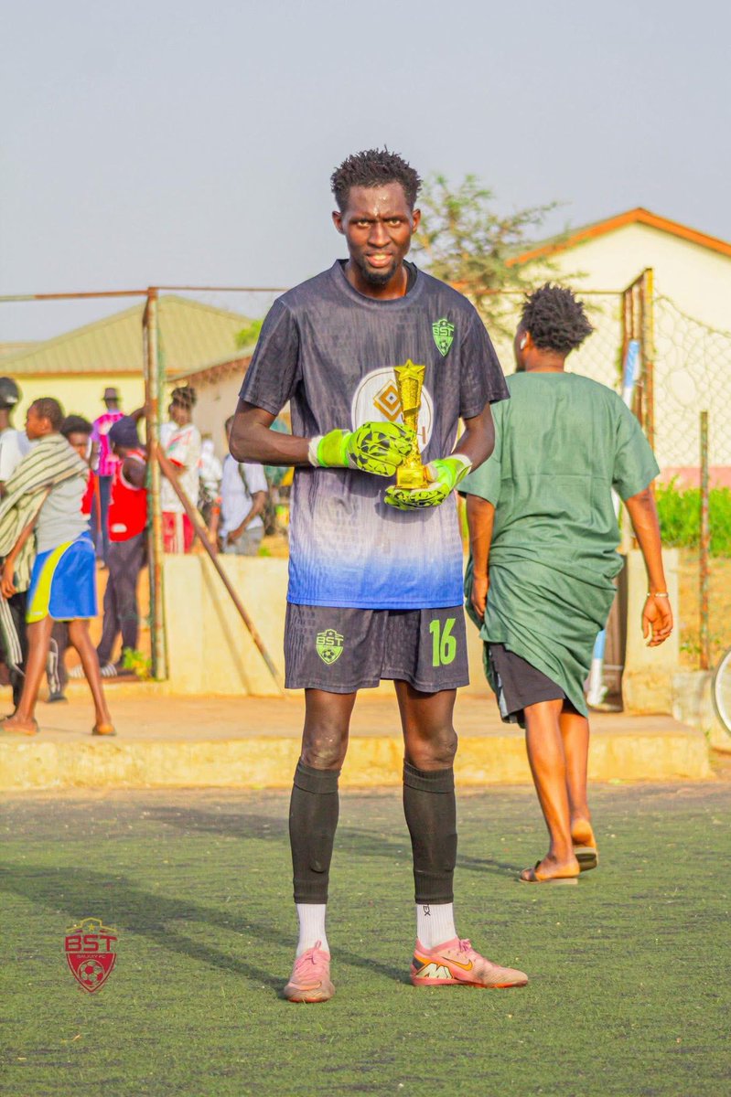 bstgalaxyfc's tweet photo. 🧤🌟 Goalkeeper Muhammed Badjie earns BST Galaxy FCStar of the Match honors!
Commanding in goal and standing tall when it mattered most to help the team secure a valuable 1–1 draw against Greater Tomorrow FC.
#bstgalaxy
#bstgalaxyfc
#HomeOfTalents
#starofthematch https://t.co/tXndE2p6uF