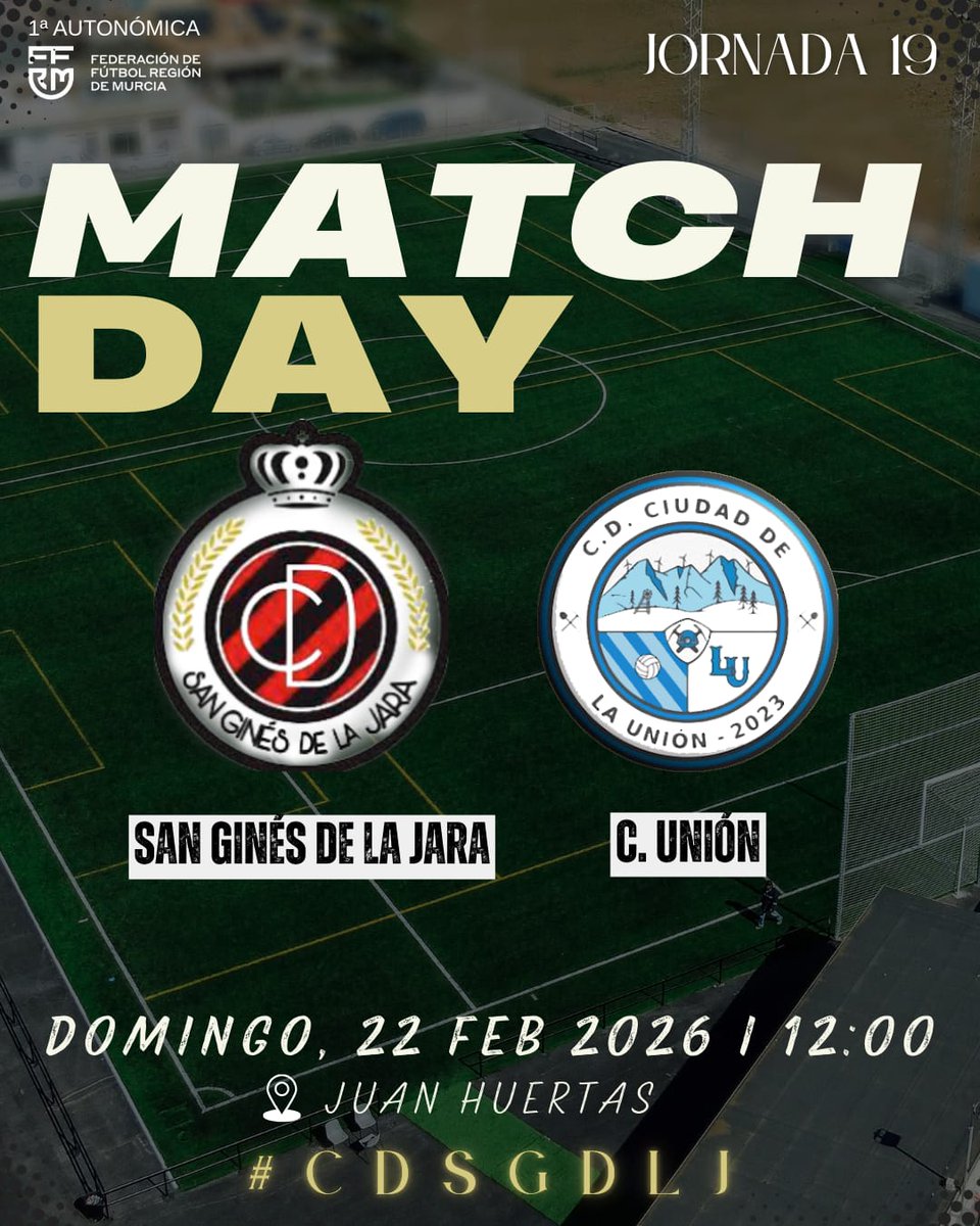 DIA DE PARTIDO!!!
DIA DE DERBI!!!
⚫️🔴🏴‍☠️⚽️💪
<a href="/Cartagena_Dep/">Cartagena Deportiva</a> 
<a href="/Ctdeporte2018/">CartagenaDeporte</a> 
<a href="/Nacional10x/">PreferenteAUT</a> 
<a href="/treceraG13/">Trecera.com ⚽️</a>