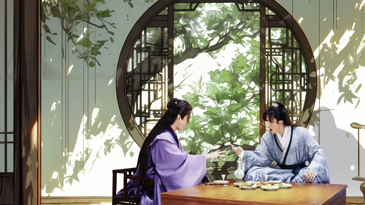 JZNPCLINA's tweet photo. 四季予你，歲歲年年。

山河令開播五周年。

#俊哲  #junzhe 
#山河令 https://t.co/qXl34RJuxX