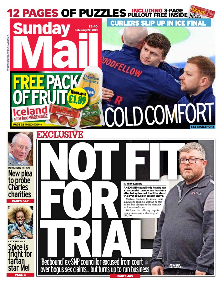 Sunday Mail tweet media