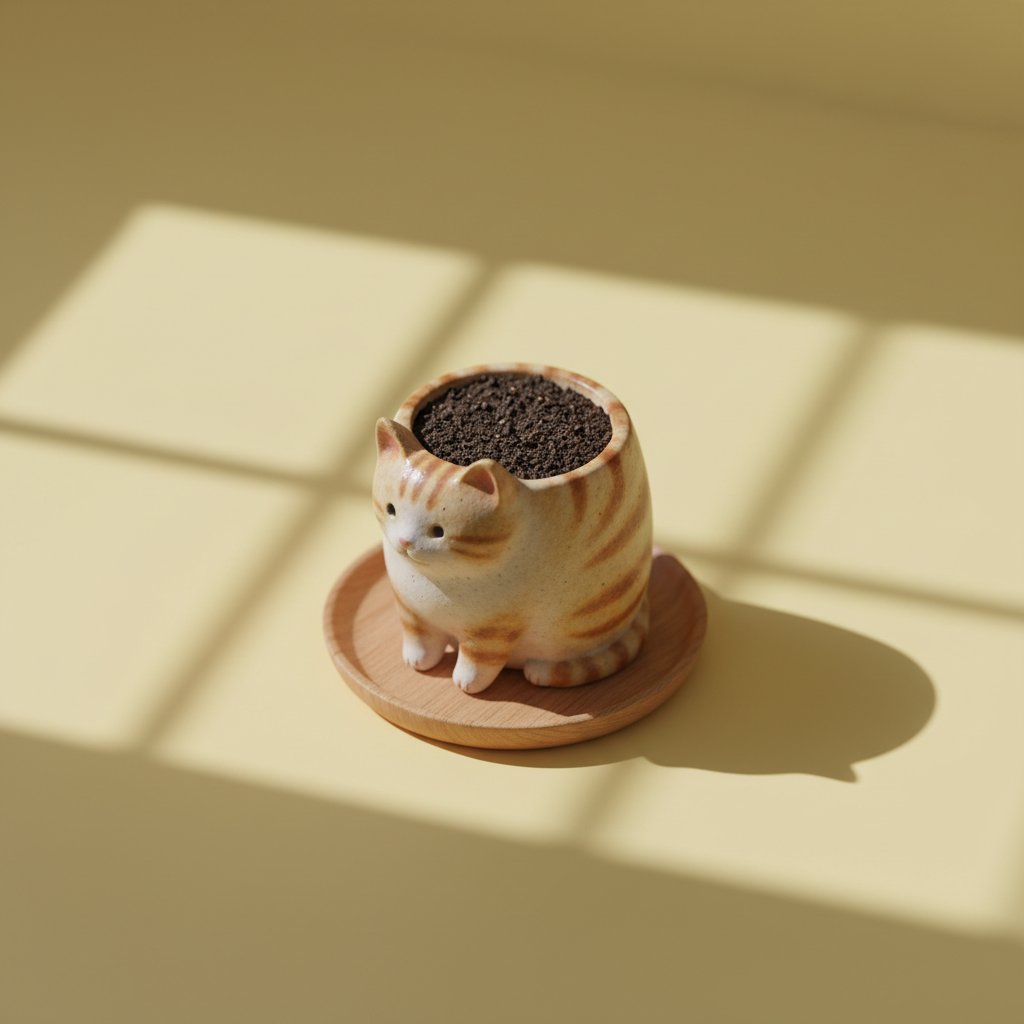 PixelPot 猫の日🐈️ 金のタネを使って「オリジナル鉢生成」をいくつか