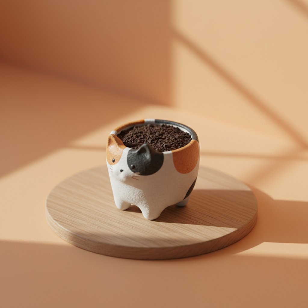 PixelPot 猫の日🐈️ 金のタネを使って「オリジナル鉢生成」をいくつか