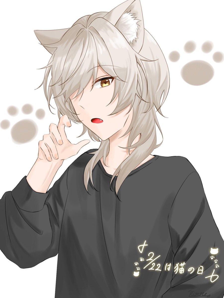 Rinrinirasuto's tweet photo. #ムラネコイラスト
猫の日🐾
髪型チェンジトローくん https://t.co/8sotinQH7A