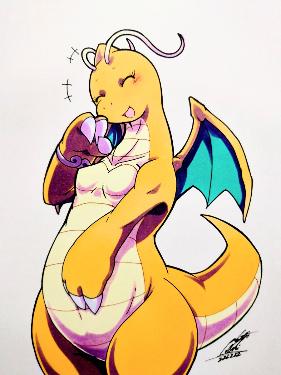 笑ってるカイリューちゃん