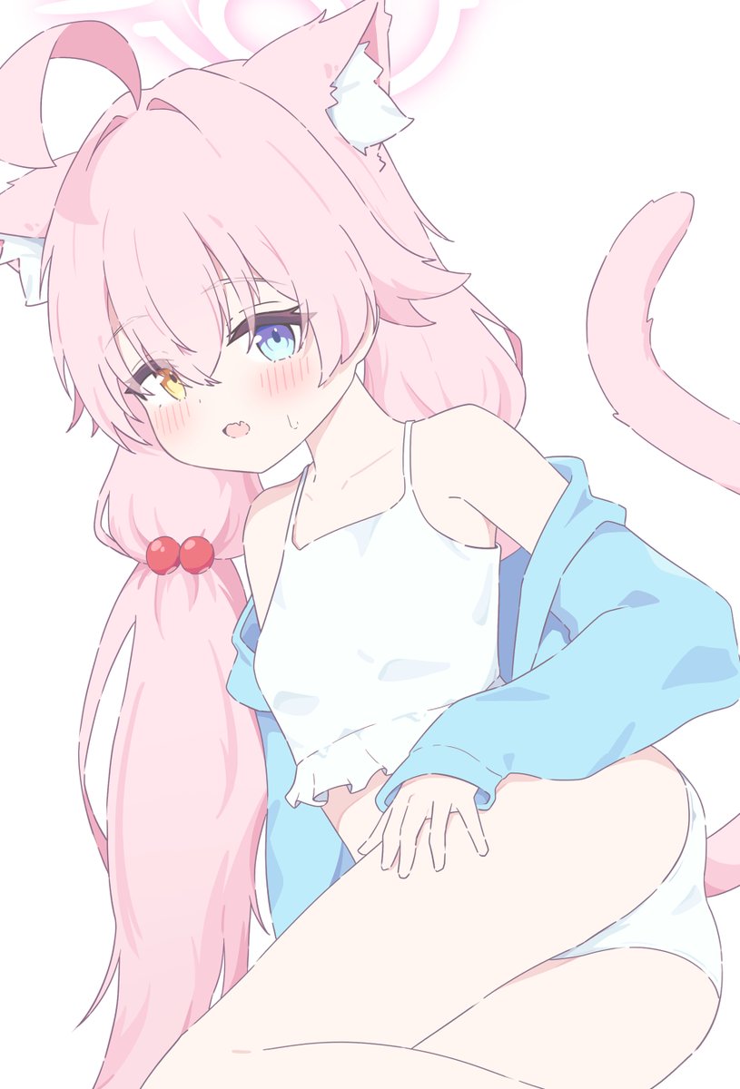 夏だ！猫だ！水着だ！
#ブルアカ