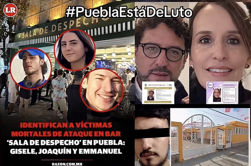 Espero que toda esa gente que andaban hable y hable, exigiendo el pago de los
Impuestos de Salinas Pliego como si ese dinero fuera a sus bolsillos jaja, también hablen y se indignen ante lo que está sucediendo en #puebla y en el país.