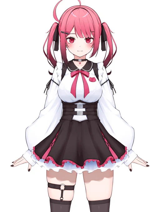 新しい子(●'ω`●) live2dで動かしていくで