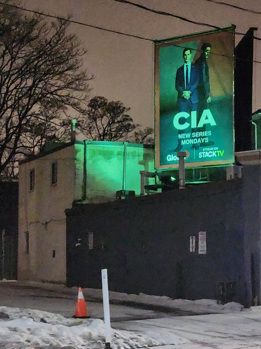Saw this billboard last night. New series. Hmmm.