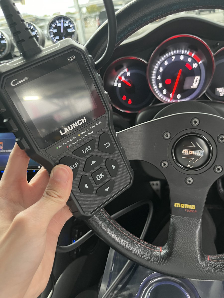 RX20190914's tweet photo. 診断機を買ったのでエンジンチェックランプをモグラ叩きする https://t.co/wYdY049Yp4