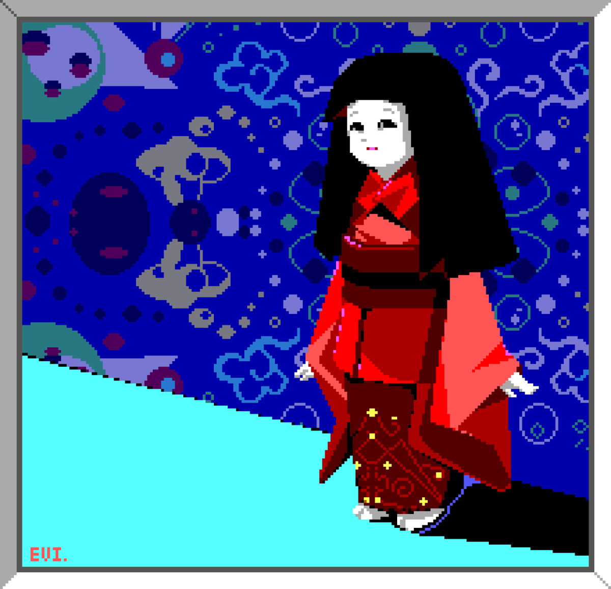 画得我整个人好疼...... #pixelart