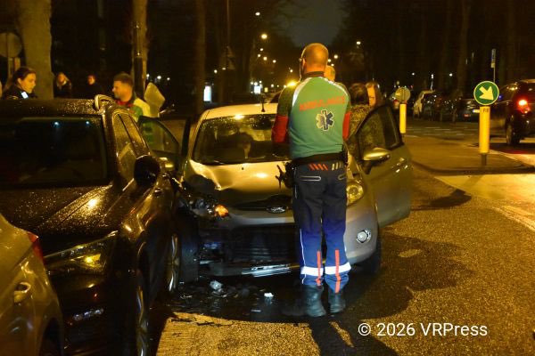 Eenzijdig ongeval op Huis te Landelaan in Rijswijk