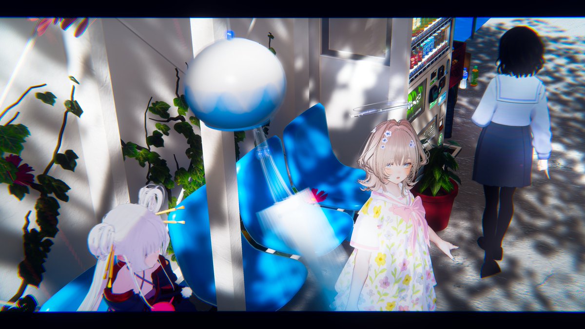 青い風鈴🎐 #VRChat #INTEGRAL_CAM