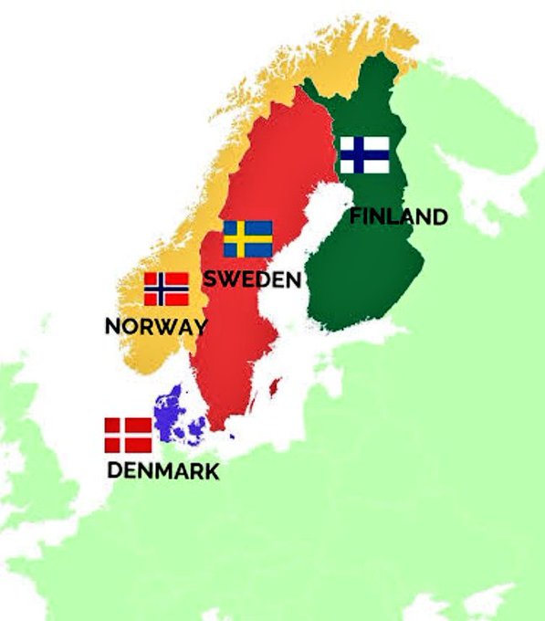 Trump_Fact_News's tweet image. 🚨 DERNIÈRE MINUTE : 🇳🇴🇸🇪🇩🇰🇫🇮🇮🇸 Les cinq pays nordiques annoncent qu’ils arrêteront Benjamin Netanyahu si ce dernier entre dans leur espace aérien ou atterrit dans un pays de l’UE, conformément aux décisions de la CPI et de la CIJ.

Actuellement, aucun espace aérien n’est